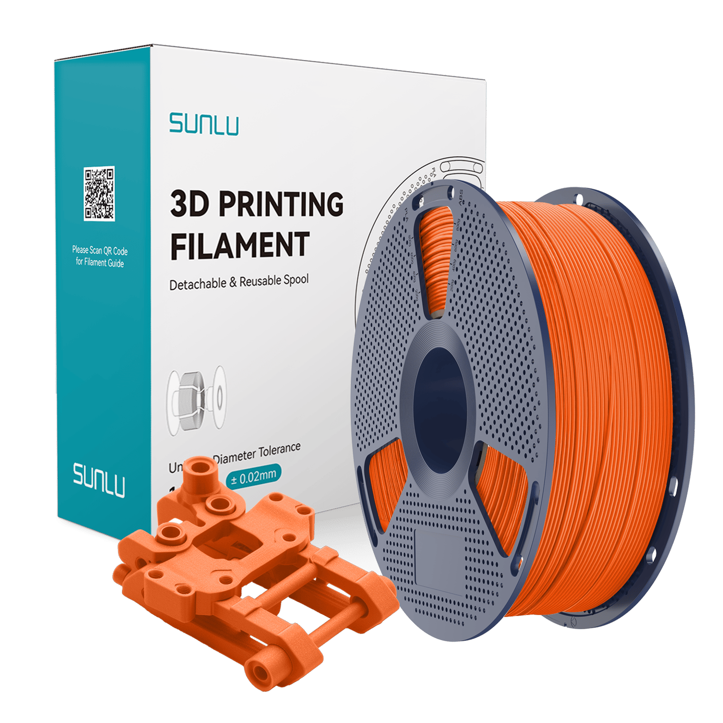 Sunlu ABS Filament Turuncu - 1 kg 1.75mm
