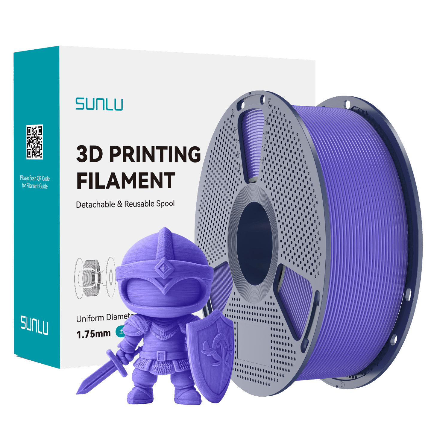 Sunlu PLA Filament Lavanta Moru