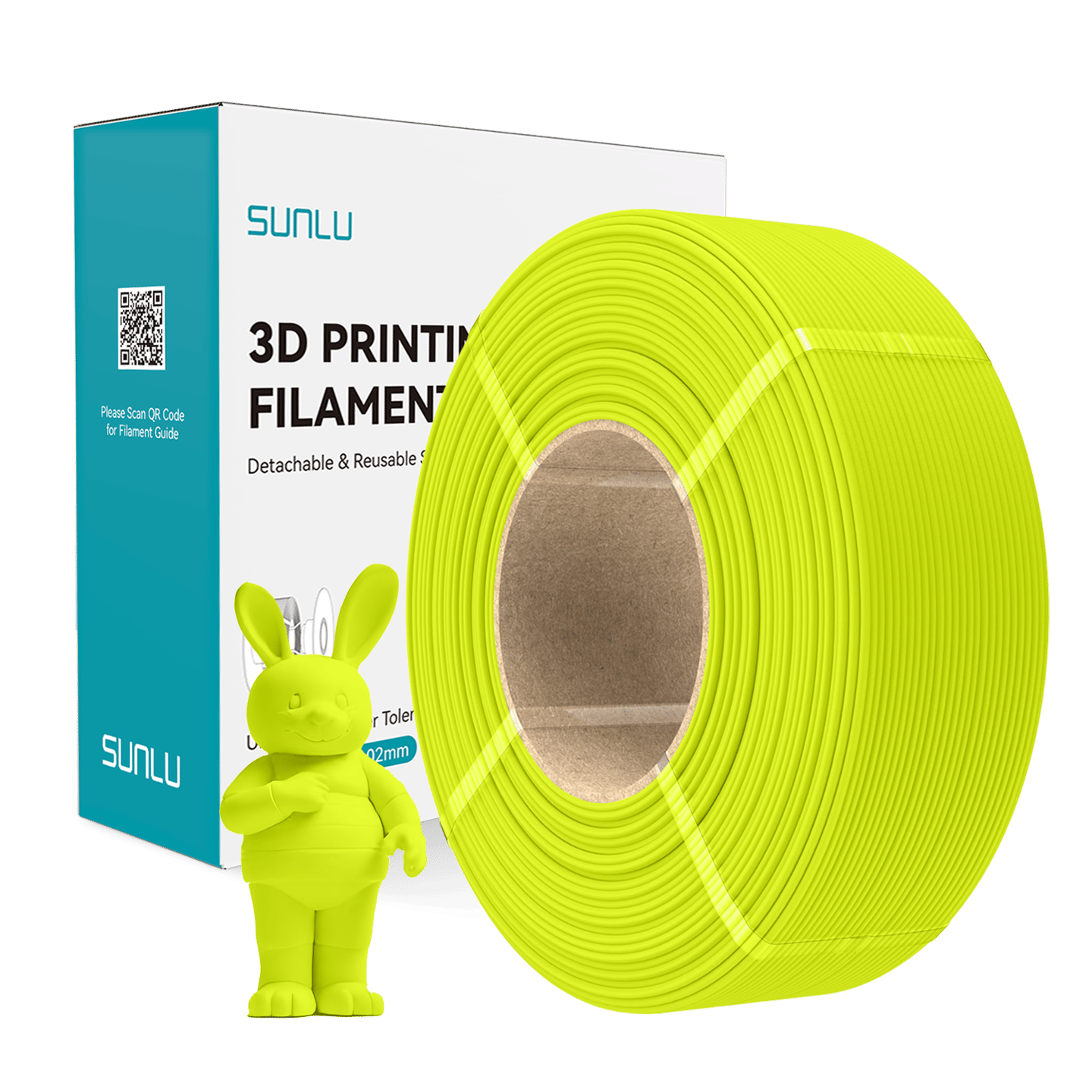 Sunlu Refill PLA Mat Filament Filiz Yeşili - 1 kg 1.75mm