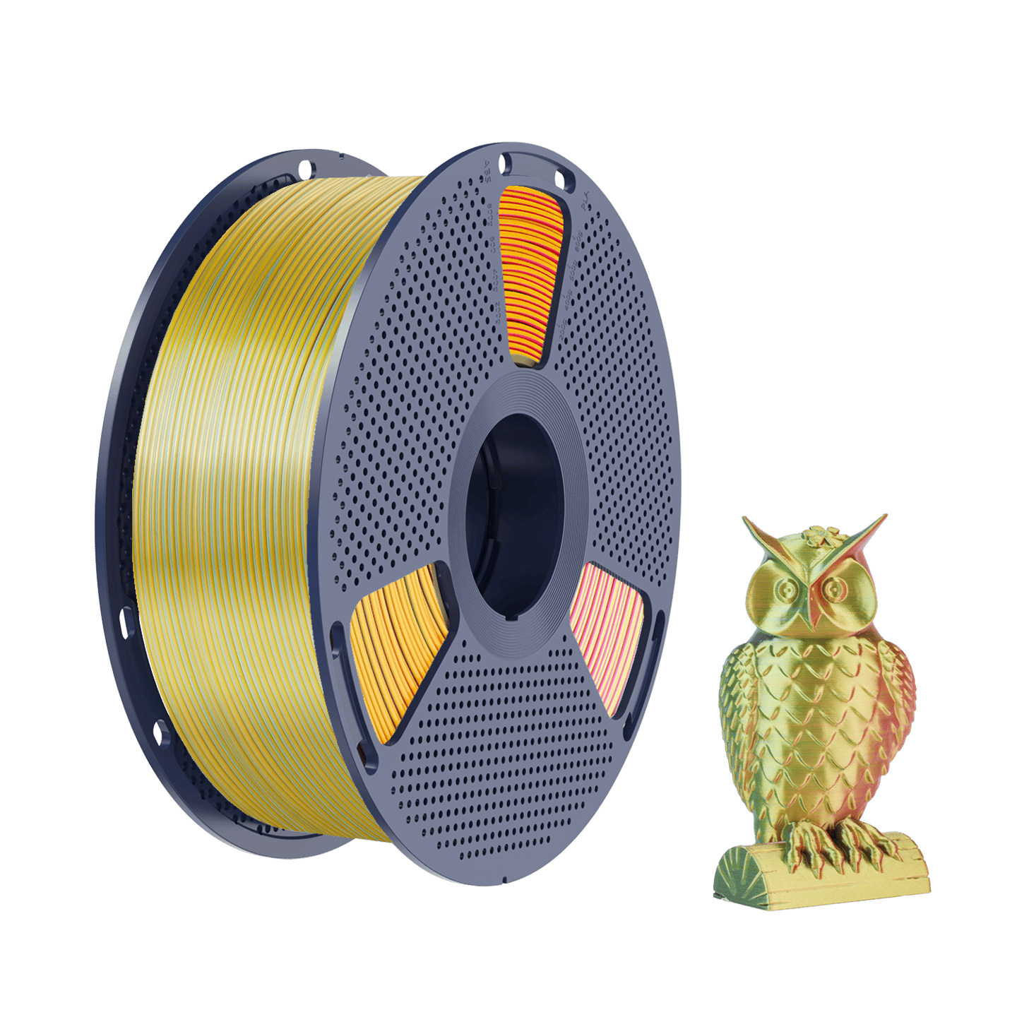 Sunlu Silk PLA+ 3 Renk Kırmızı – Sarı– Mavi - 1kg 1.75mm
