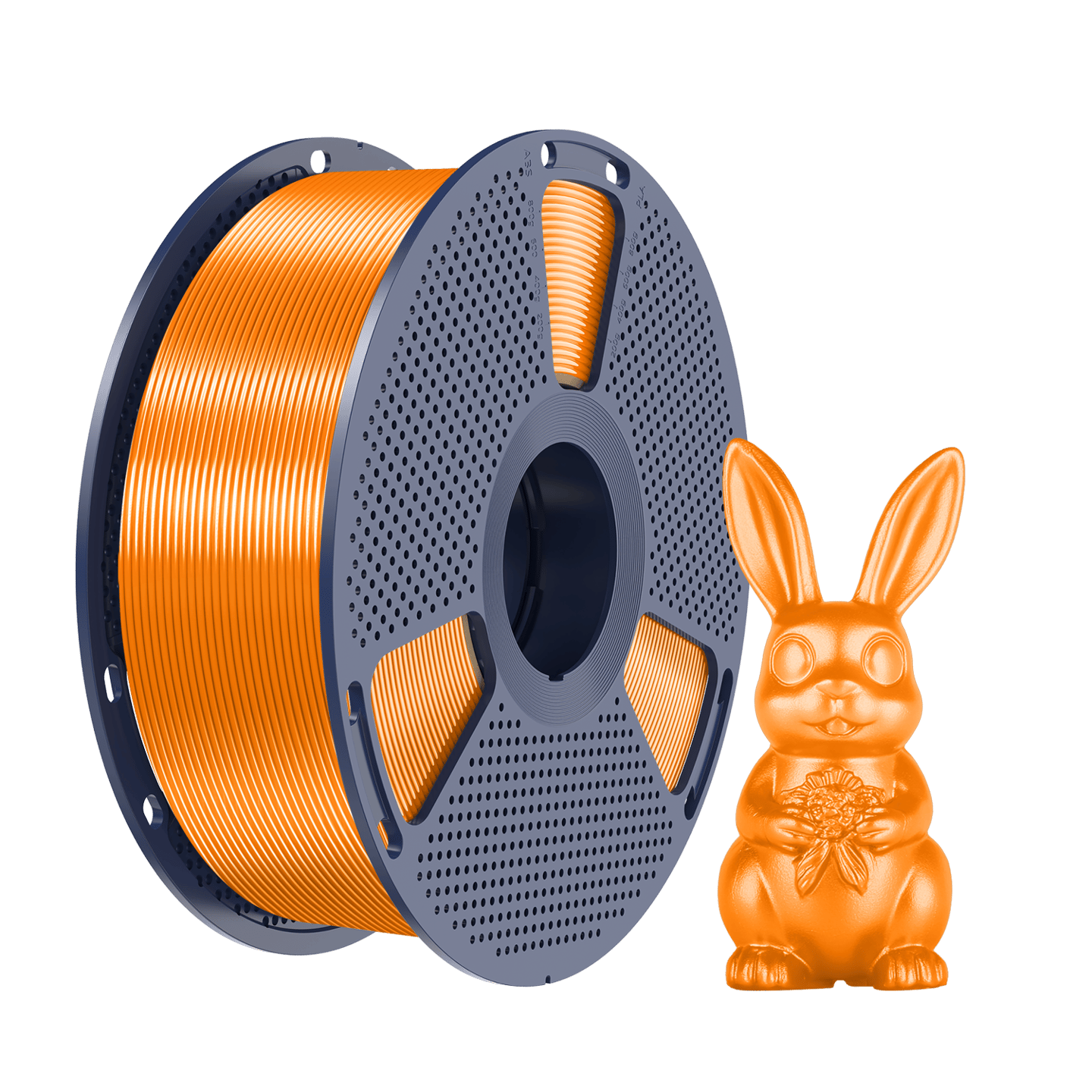 Sunlu Silk PLA+ Filament Turuncu - 1kg 1.75mm