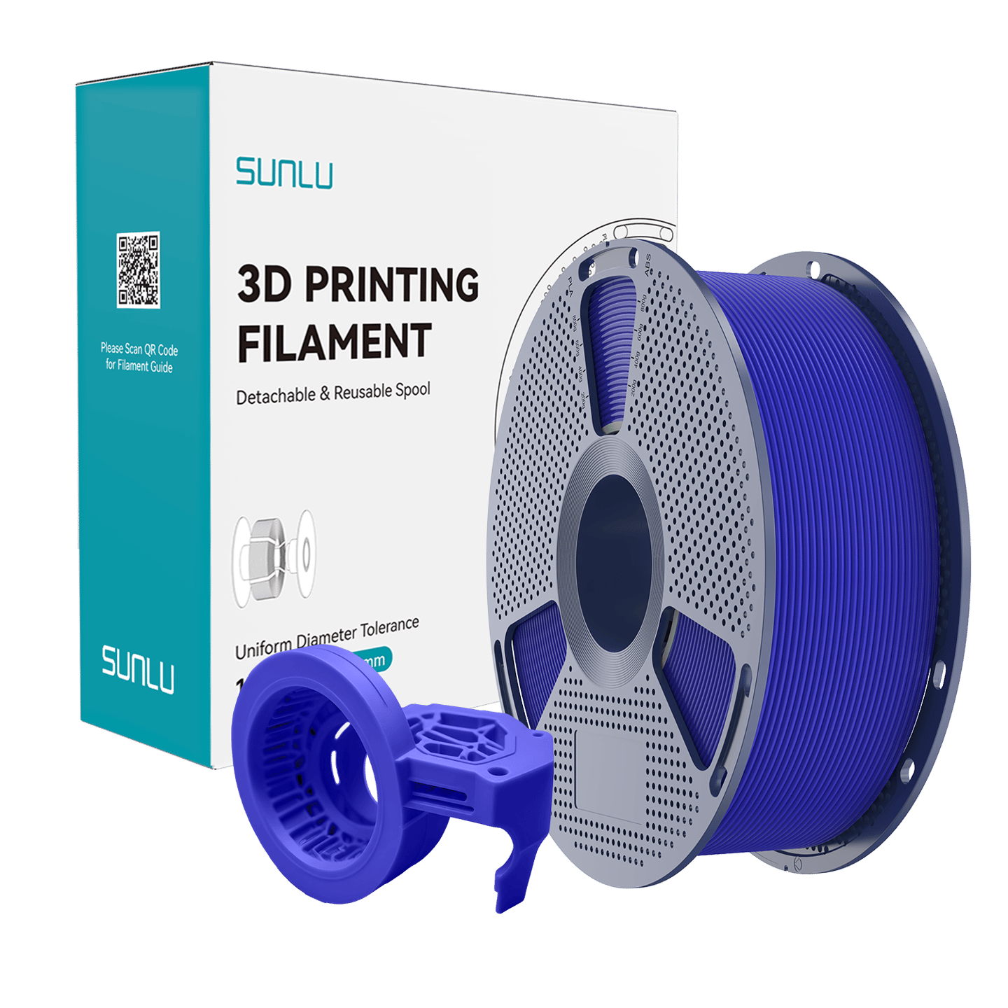 Sunlu Yüksek Hızlı PETG Filament Mat Mavi