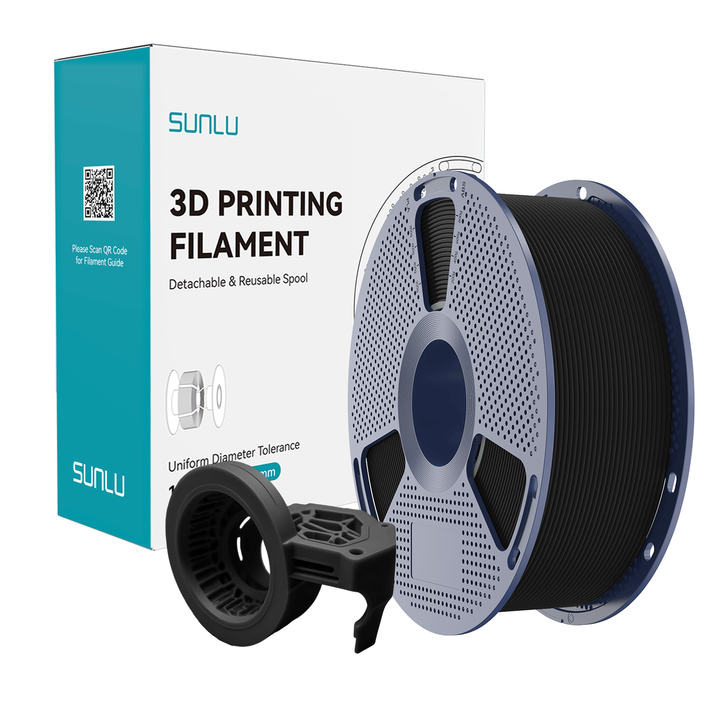 Sunlu Yüksek Hızlı PETG Filament Mat Siyah