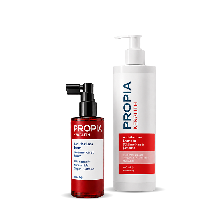 Keralith Saç Dökülmesine Karşı Şampuan ve Serum Seti | %1,5 Kopexil™