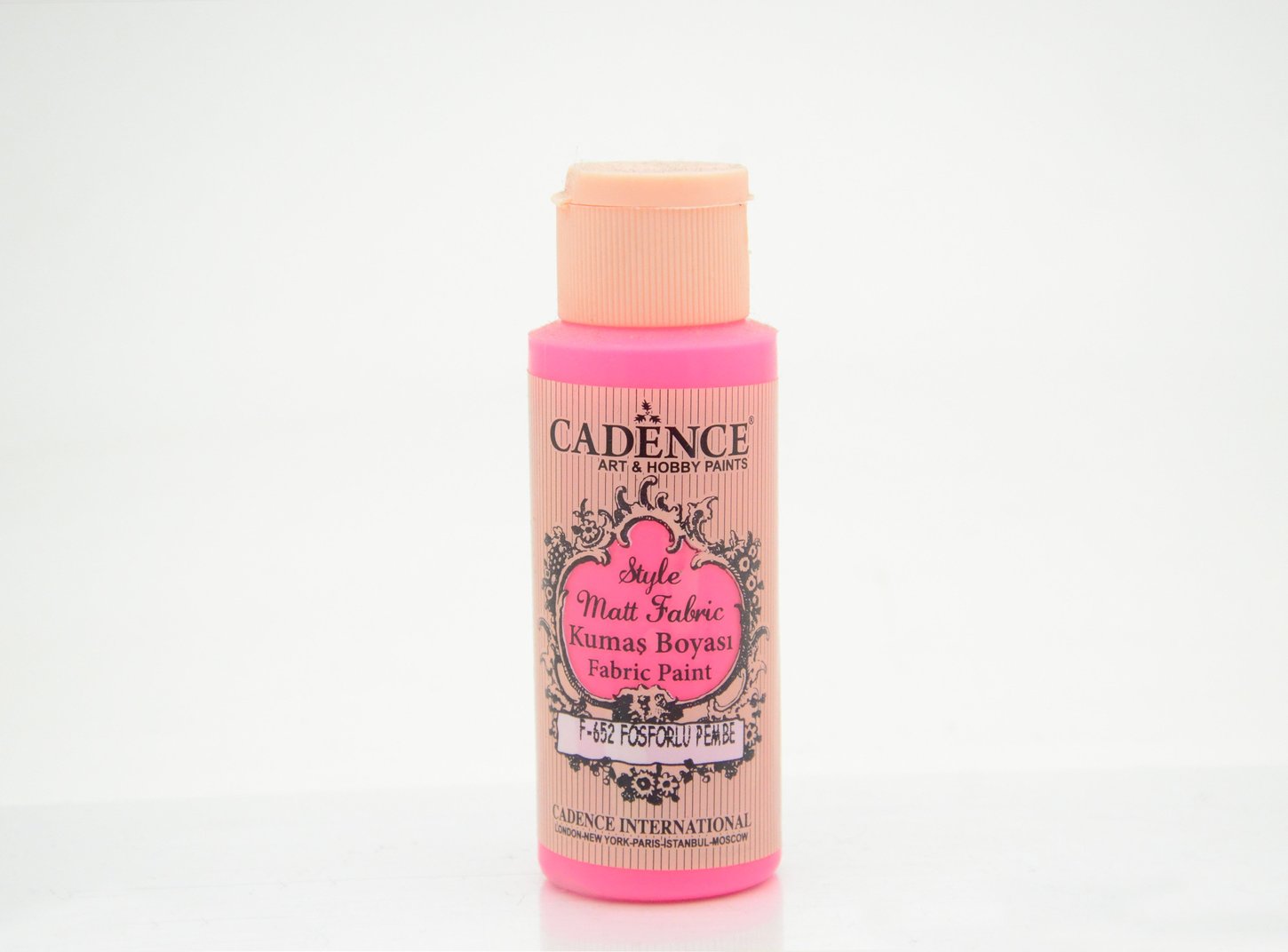 Style Mat Kumaş Fosforlu F-652 Pembe 59ml