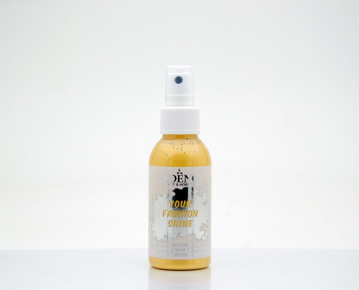 Fabric Spray Paint Metallic Fs-1101 Gold 100ml