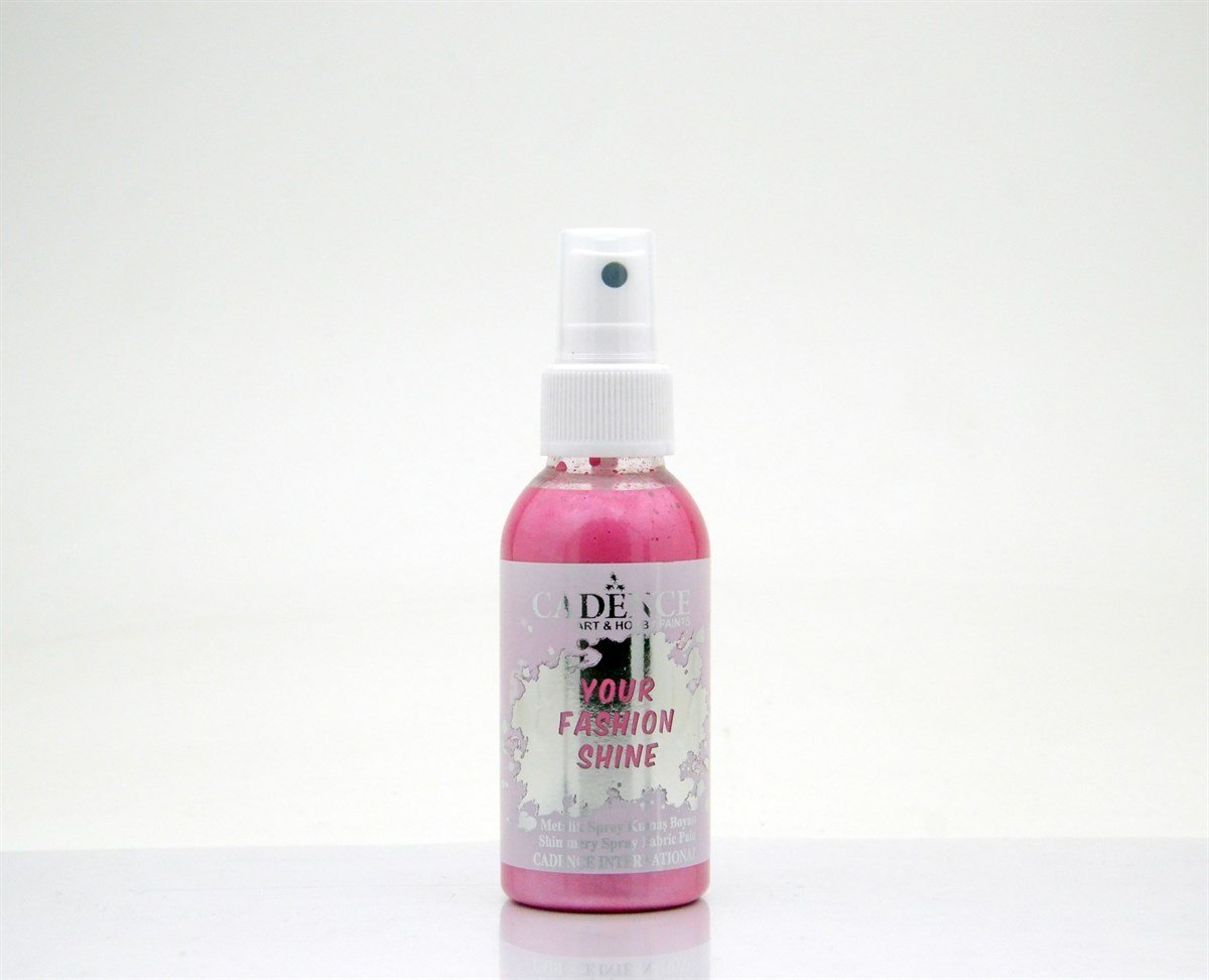 Краска-спрей для ткани Металлик Fs-1104 Фуксия 100мл