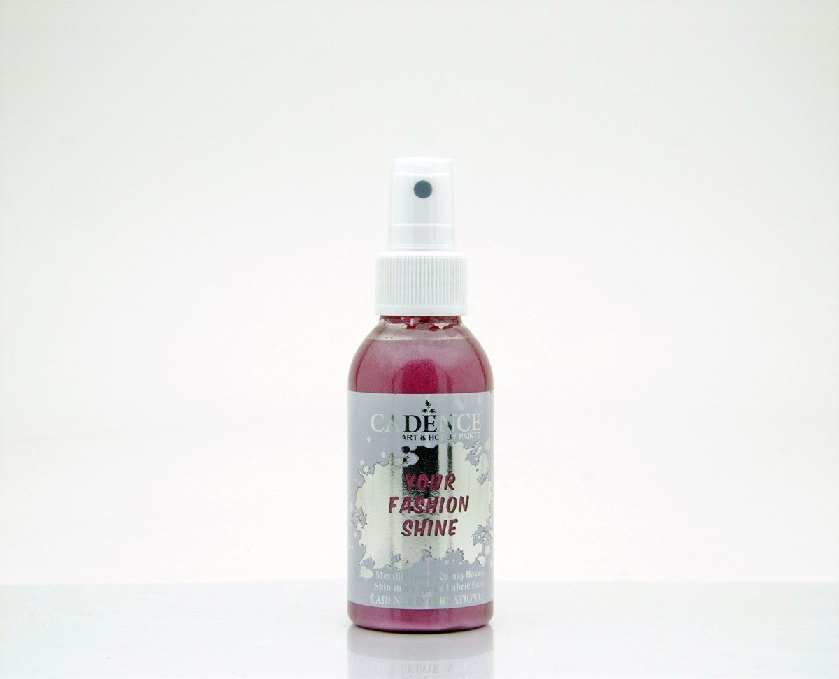 طلاء بخاخ للأقمشة معدني Fs-1108 أحمر كلاريت 100 مل