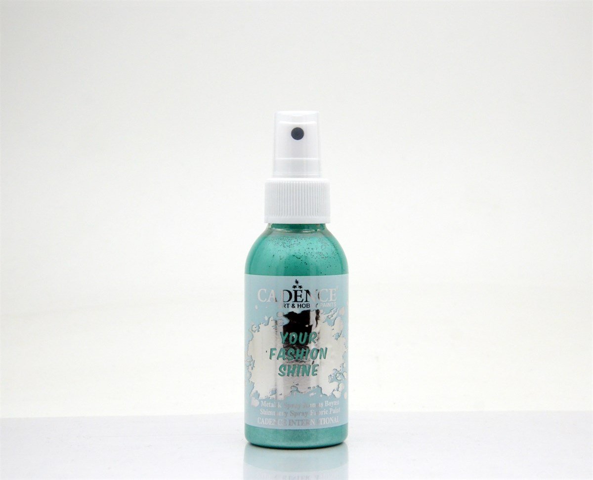 طلاء بخاخ للأقمشة معدني FS-1111 أخضر 100 مل