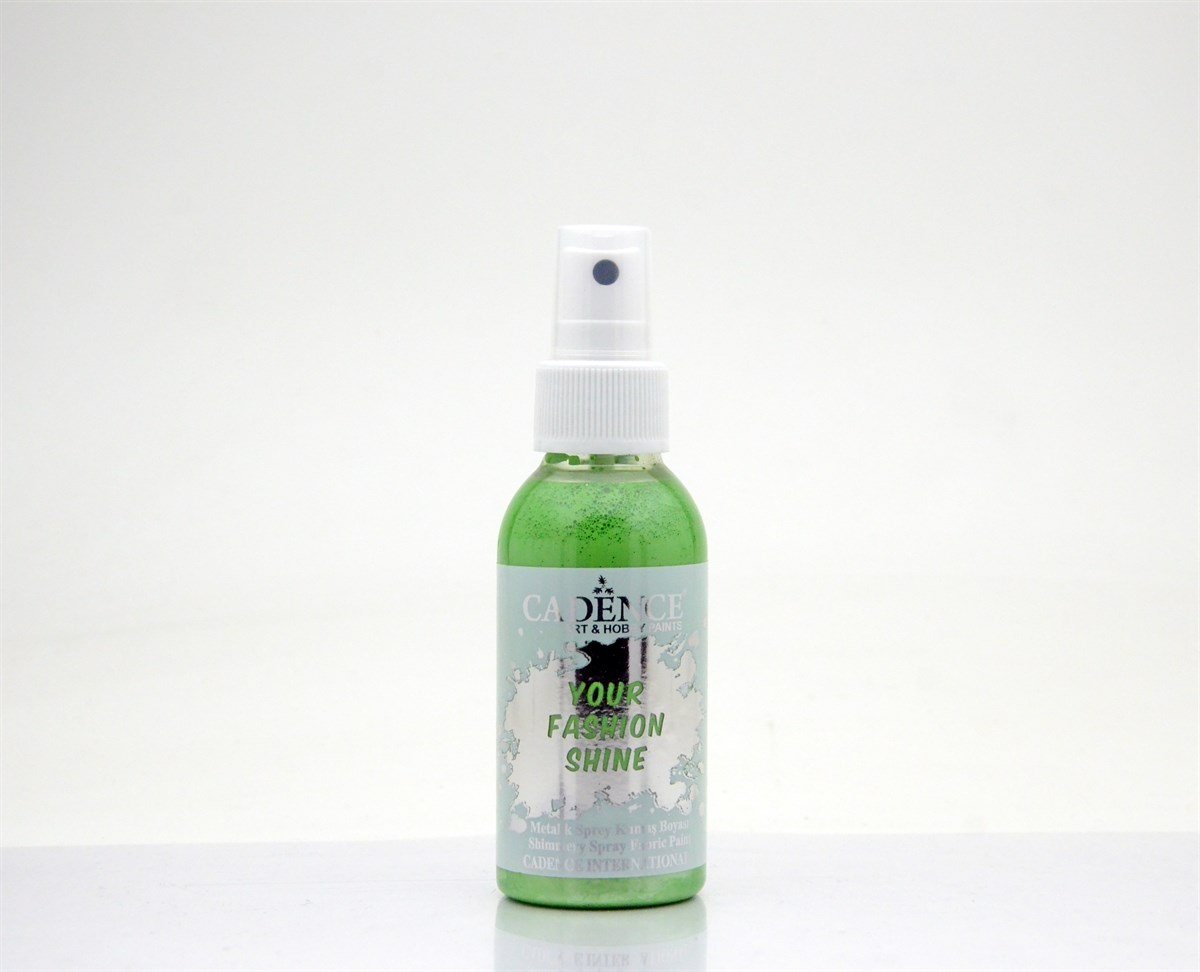 Fabric Spray Paint Metallic Fs-1112 Grass Green 100ml