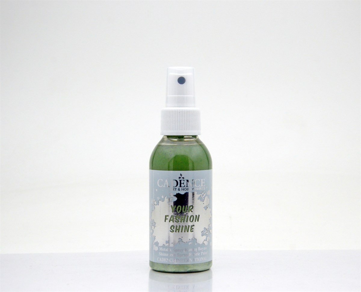 Fabric Spray Paint Metallic Fs-1113 Leaf Green 100ml