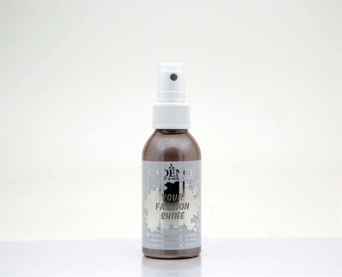 Fabric Spray Paint Metallic Fs-1118 Brown 100ml