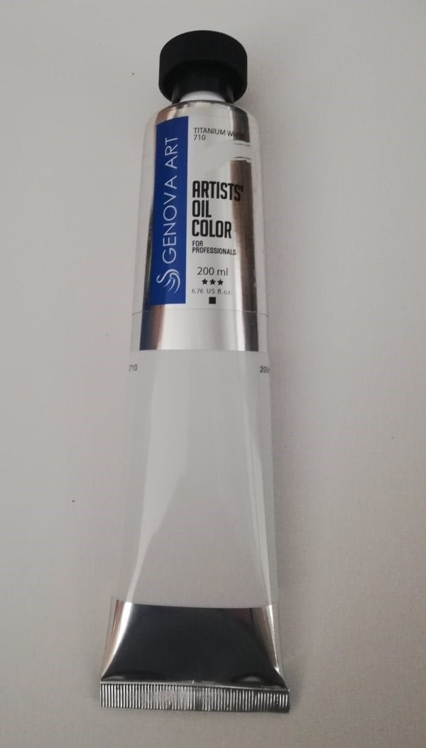 Genova Yağlı Boya 200 ML 710 Titanium White
