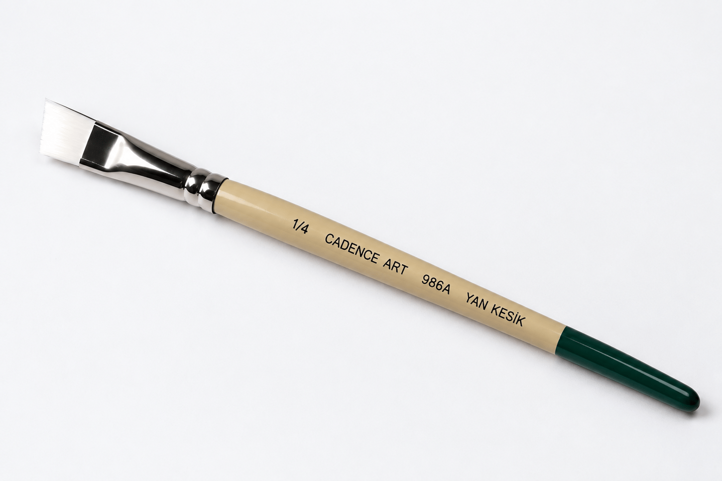 Cadence One Stroke Yan Kesik Fırça CA986A 1/4