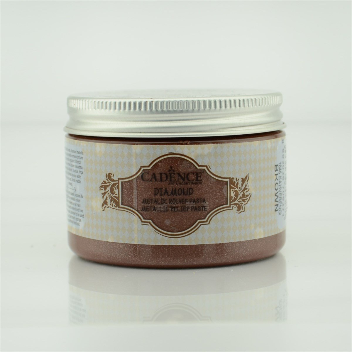 1846 معجون تخفيف معدني من الألماس البني