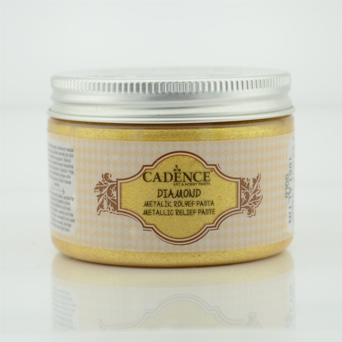 1851 Алмазная металлизированная рельефная паста