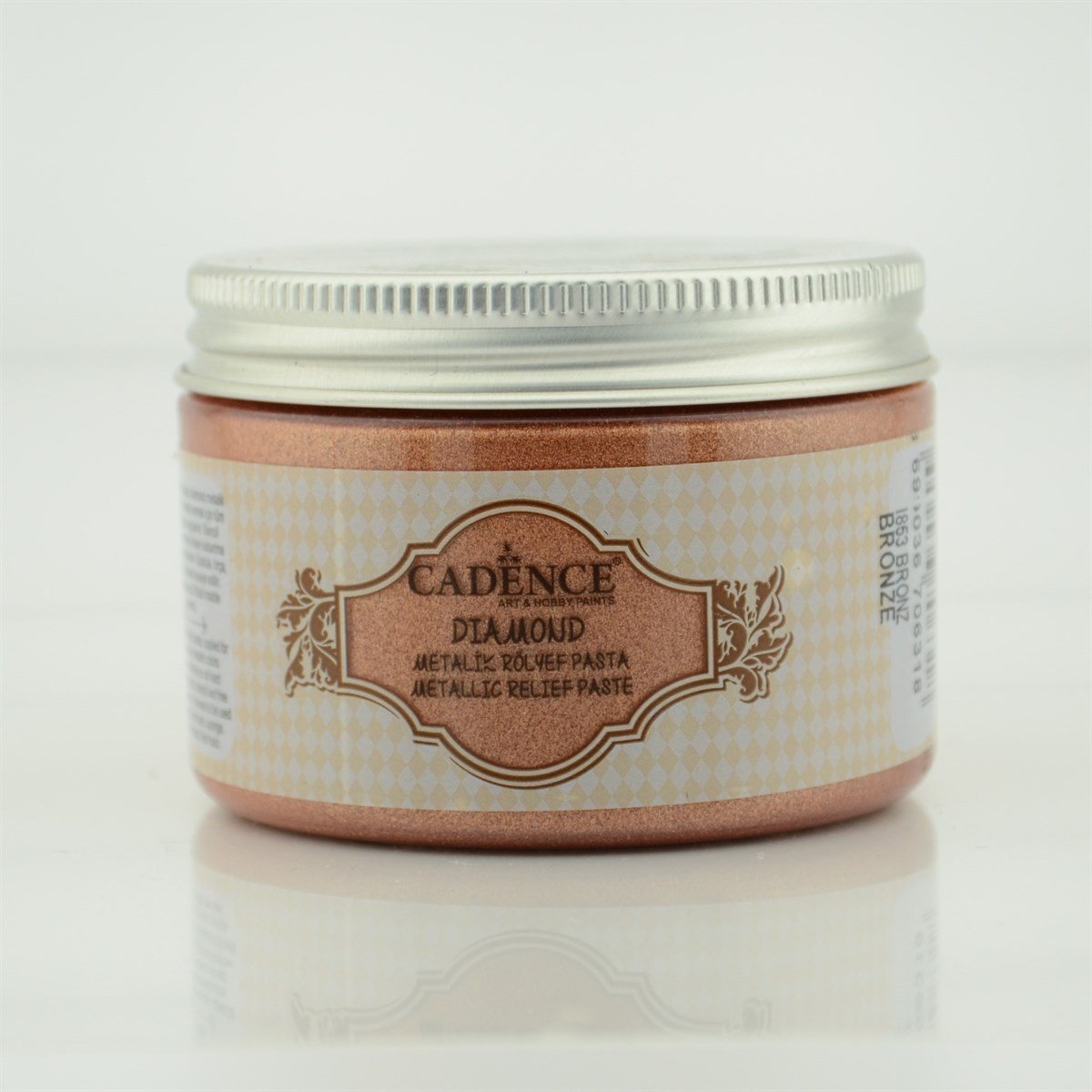 1853 Бронзовая Алмазная Металлическая Рельефная Паста