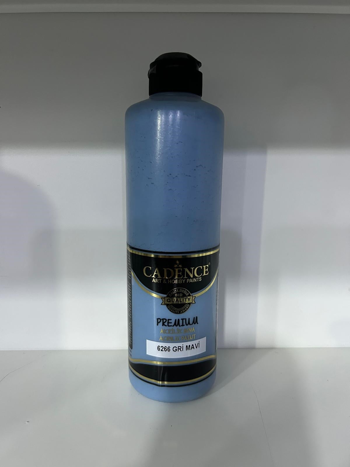 Premium Akrilik Boya 6266 Gri Mavi 500 Ml