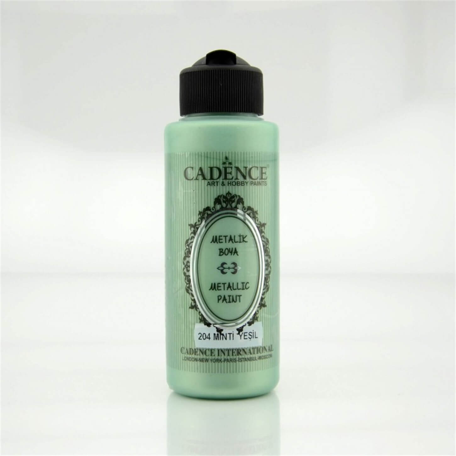 Metallic Pearlescent Paint 204 Mint Green 120ml