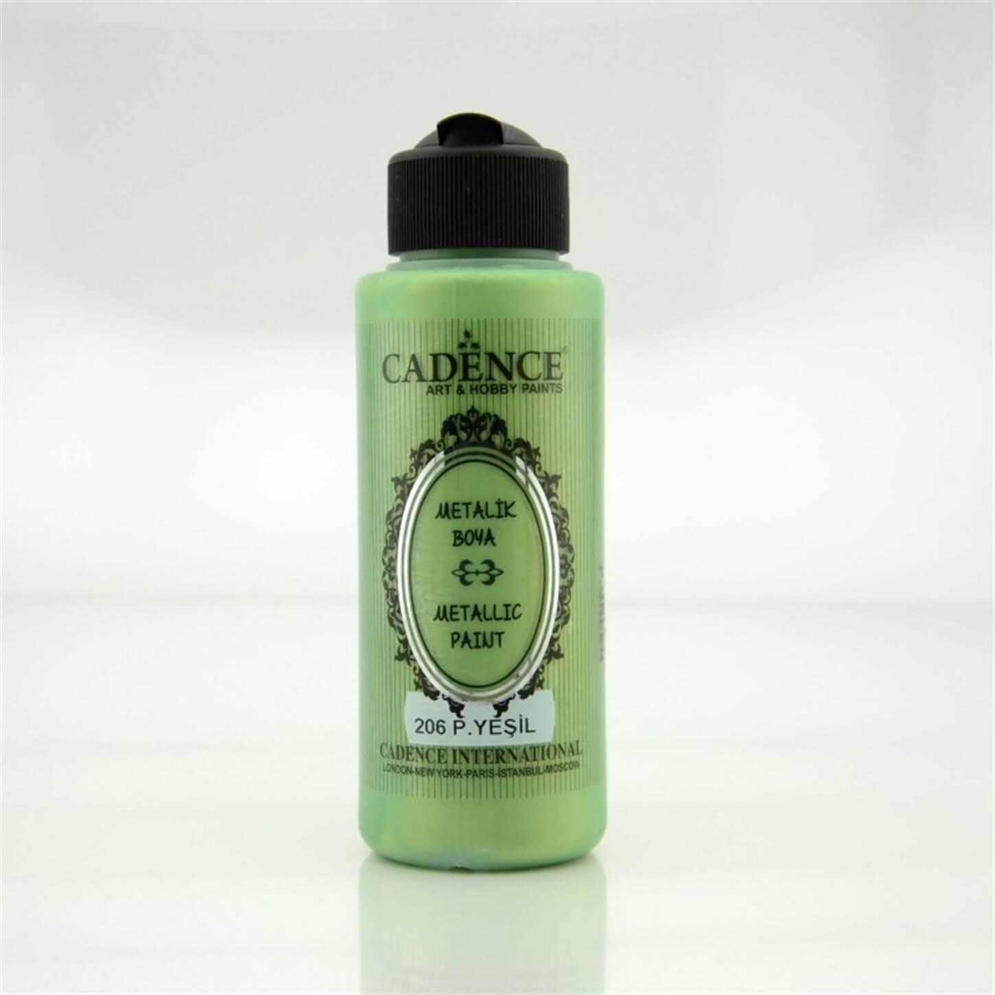 Metallic Pearlescent Paint 206 Pastel Green 120ml
