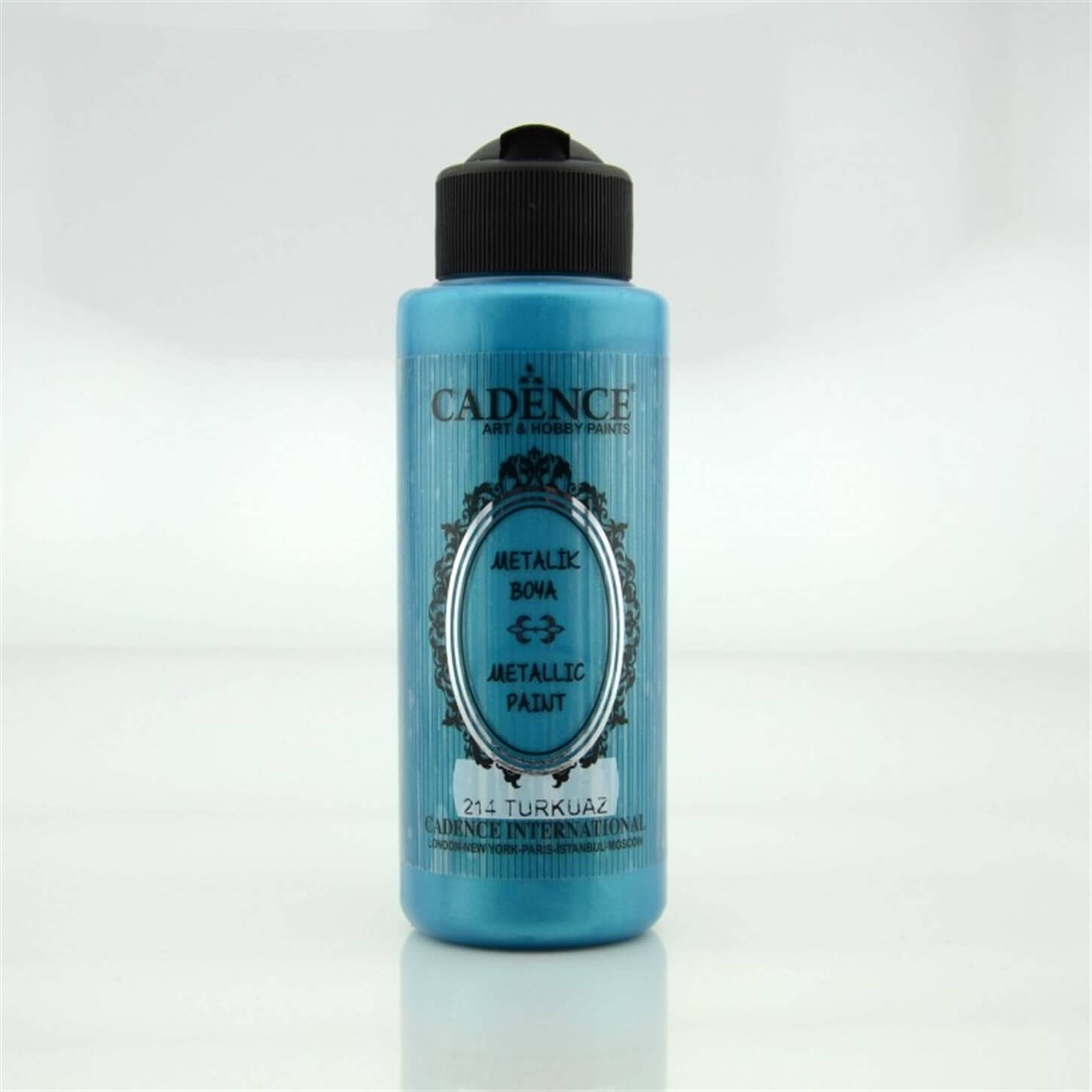 Metallic Pearlescent Paint 214 Turquoise 120ml