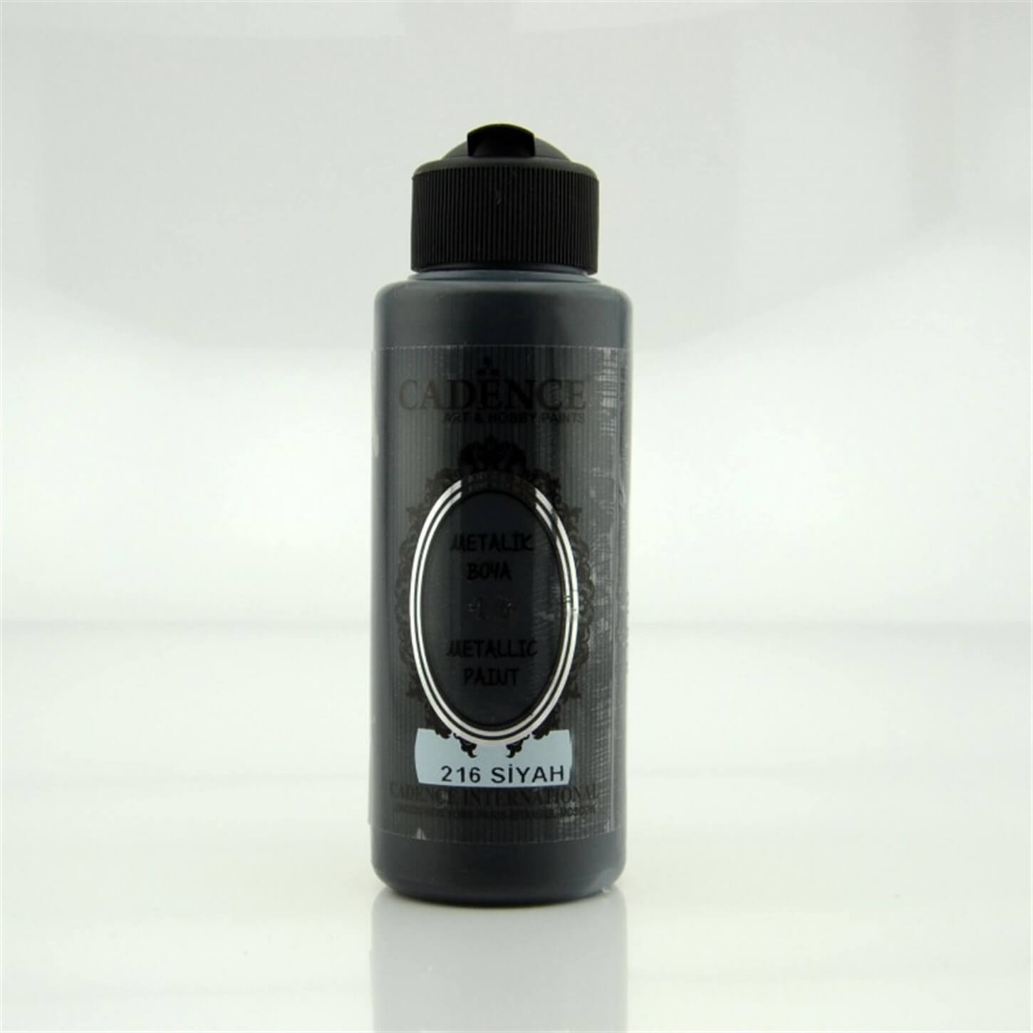 Metallic Pearlescent Paint 216 Black 120ml