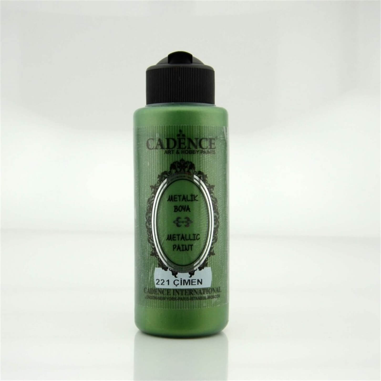 Краска перламутровый металлик 221 Трава 120мл