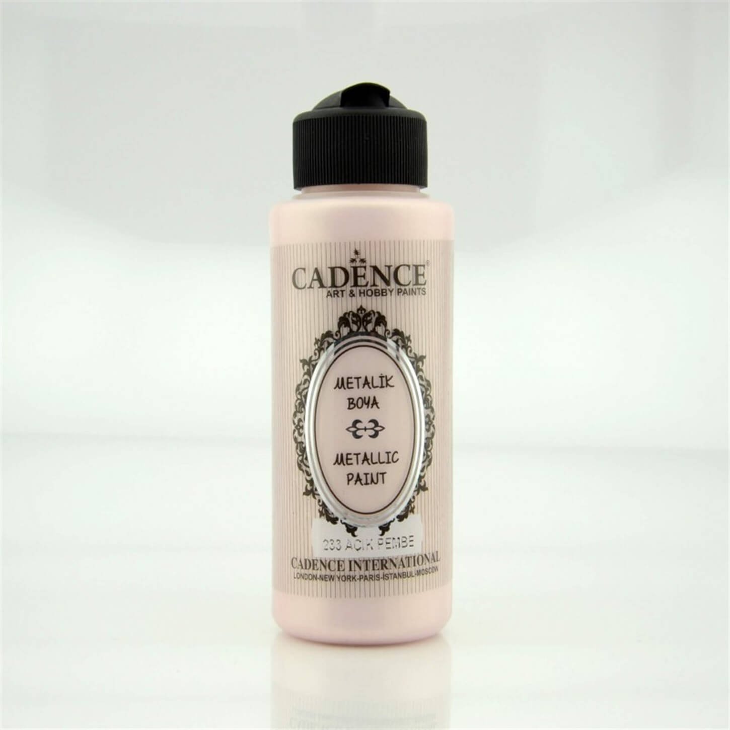 Metallic Pearlescent Paint 233 Light Pink 120ml