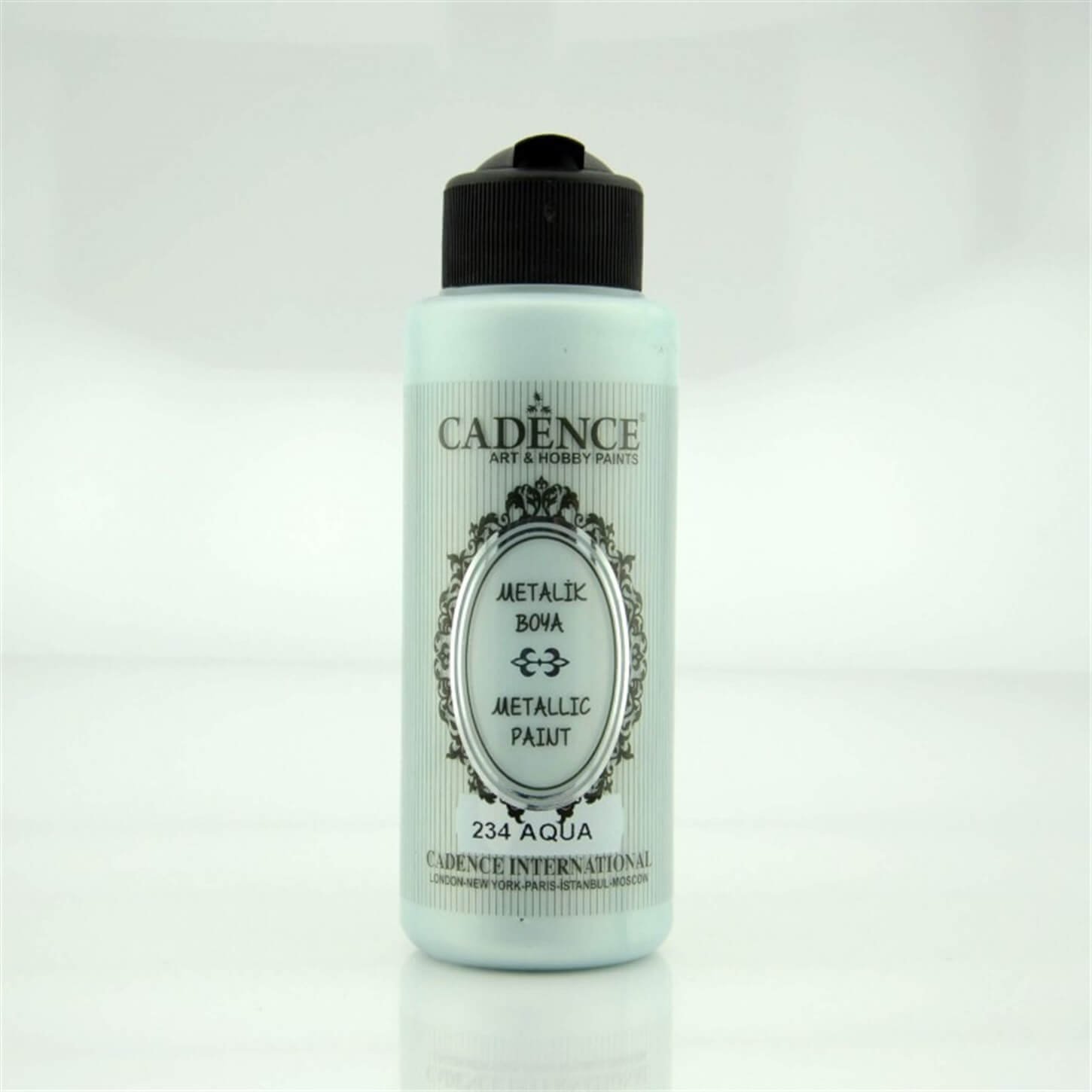 Краска перламутровый металлик 234 Аква 120мл