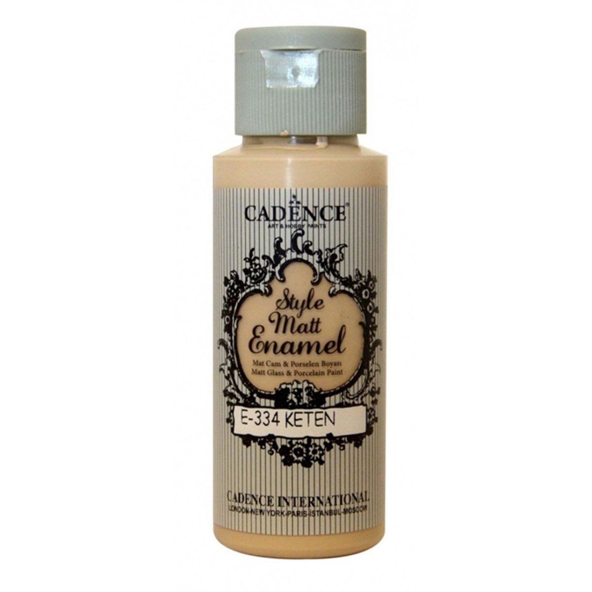 Эмалированная краска для стекла E334 Лен 59мл