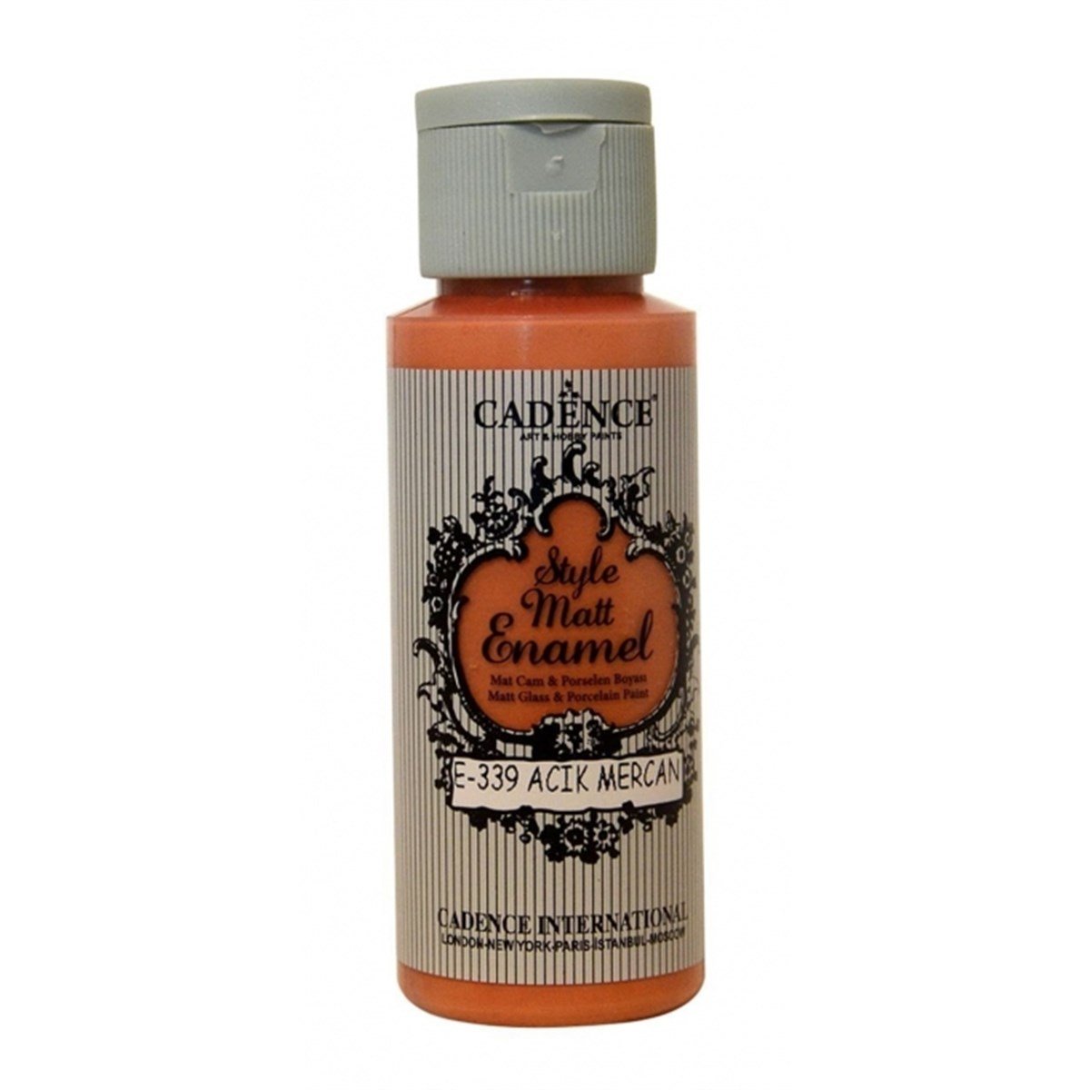 طلاء زجاج مينا E339 مرجاني فاتح 59 مل