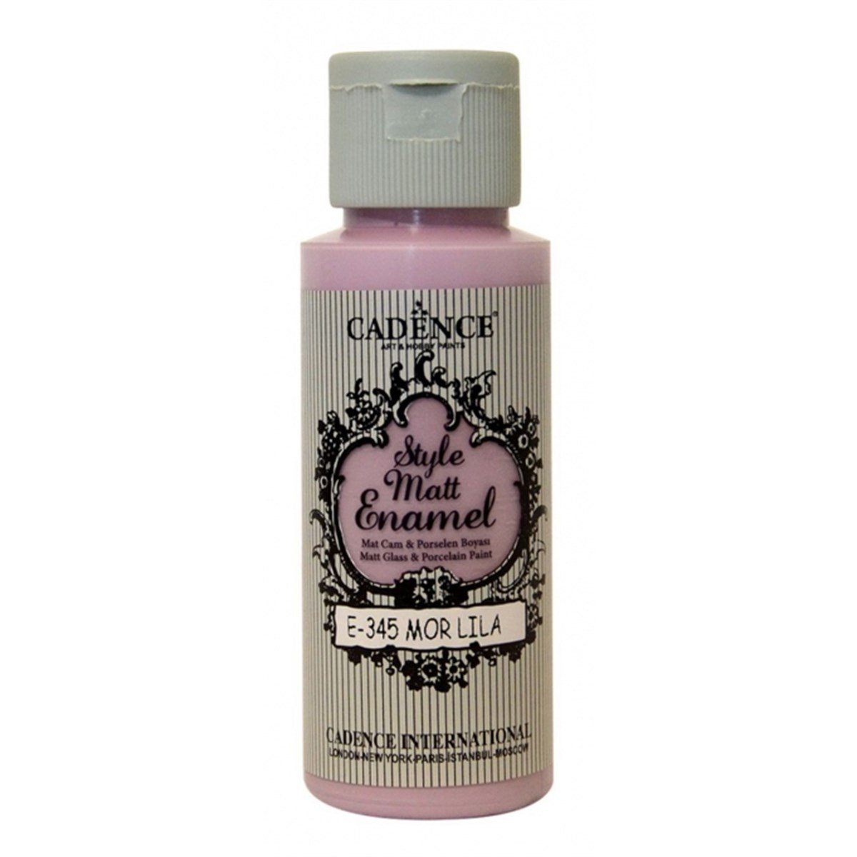 طلاء زجاج مينا E345 أرجواني أرجواني 59 مل