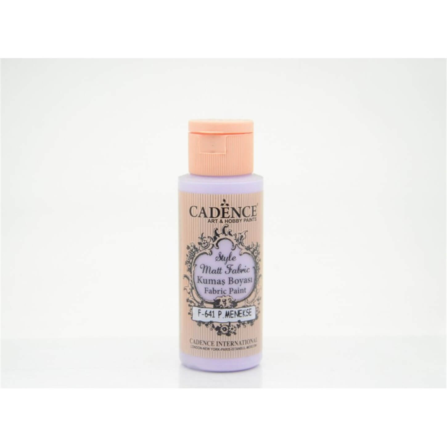 Матовая краска для ткани Cadence Style F-641 P. Фиолетовый 59 мл