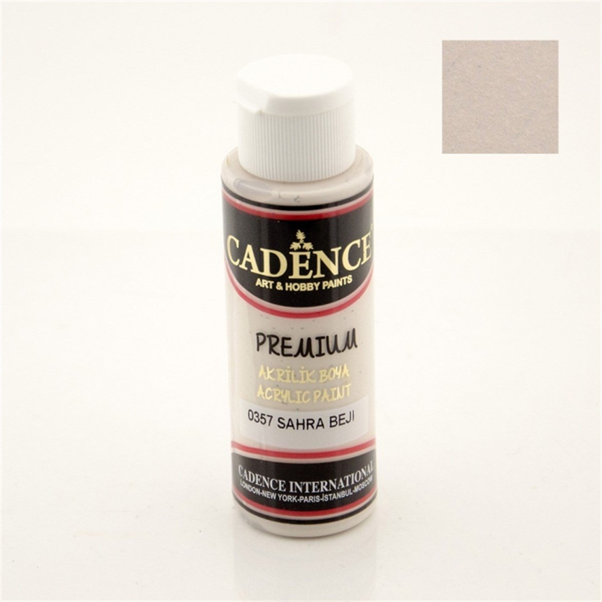 طلاء أكريليك فاخر 0357 بيج صحارى 70 مل