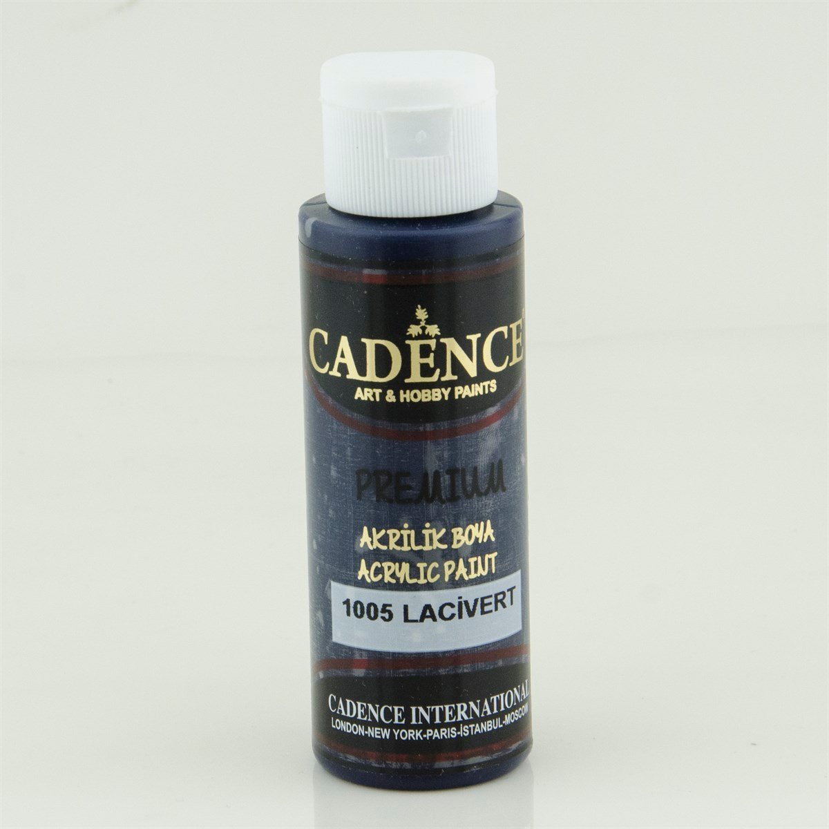 طلاء أكريليك فاخر 1005 أزرق داكن 70 مل