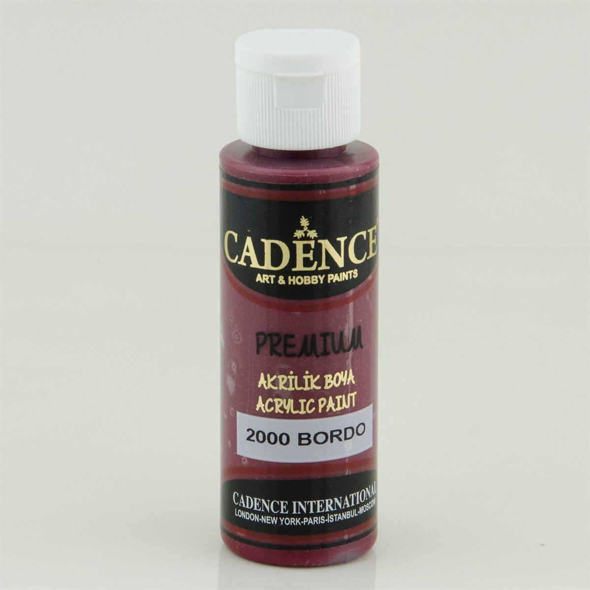 طلاء أكريليك فاخر 2000 أحمر كلاريت 70 مل