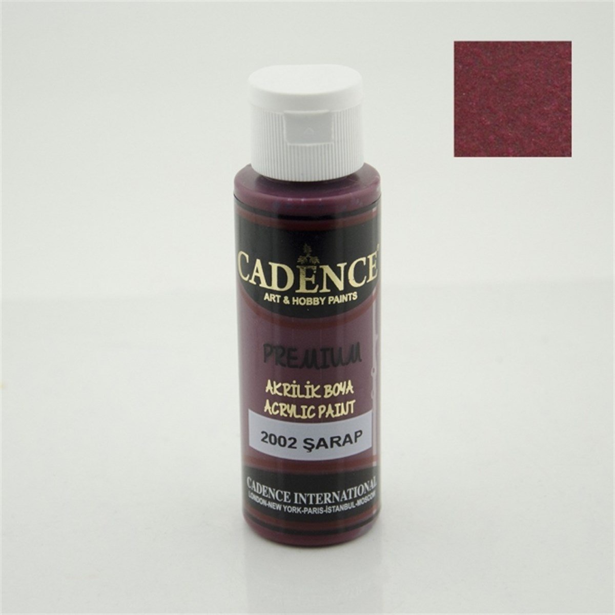 طلاء أكريليك فاخر 2002 نبيذ 70 مل