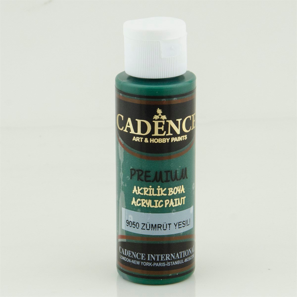 طلاء أكريليك فاخر 9050 أخضر زمردي 70 مل