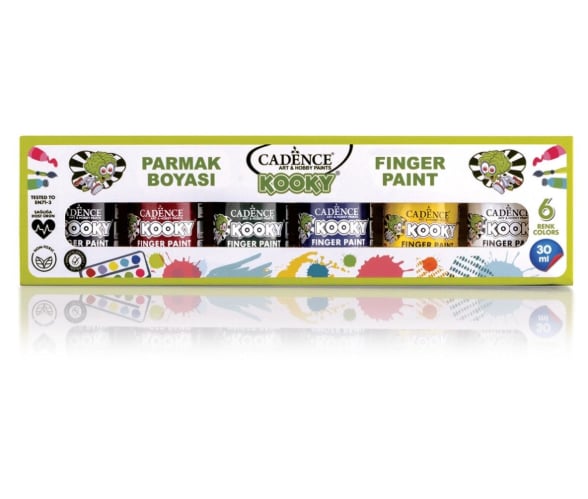 CADENCE KOOKY PARMAK BOYA 6'LI SET 30M