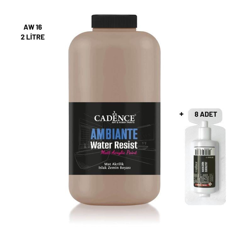 Ambiante Islak Yüzey Boyası AW-16 Karton 2000ML + Katalizör 80Gr