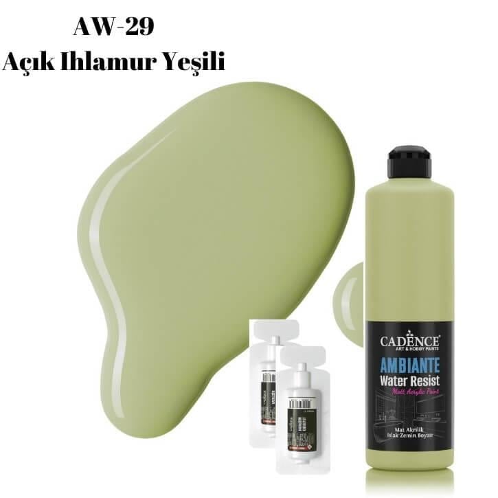 Ambiante Wet Floor Paint AW-29 Light Linden Green 500 ML 