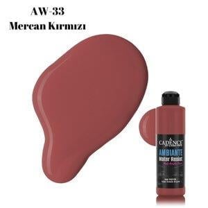 Краска для влажного пола Ambiante AW-33 Кораллово-красный 250 мл 