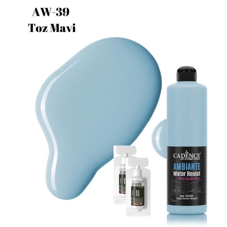 Краска для влажного пола Ambiante AW-39 Голубая пудра, 500 мл 