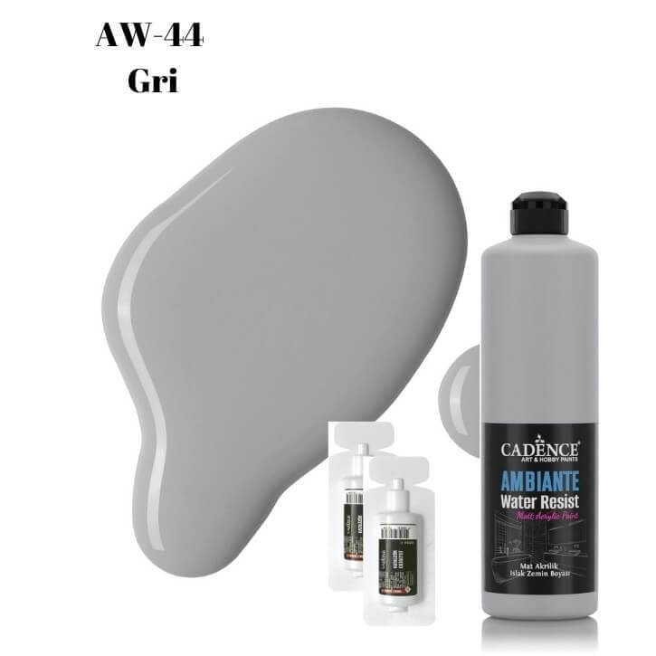 Краска для влажного пола Ambiante AW-44 Серая, 500 мл 