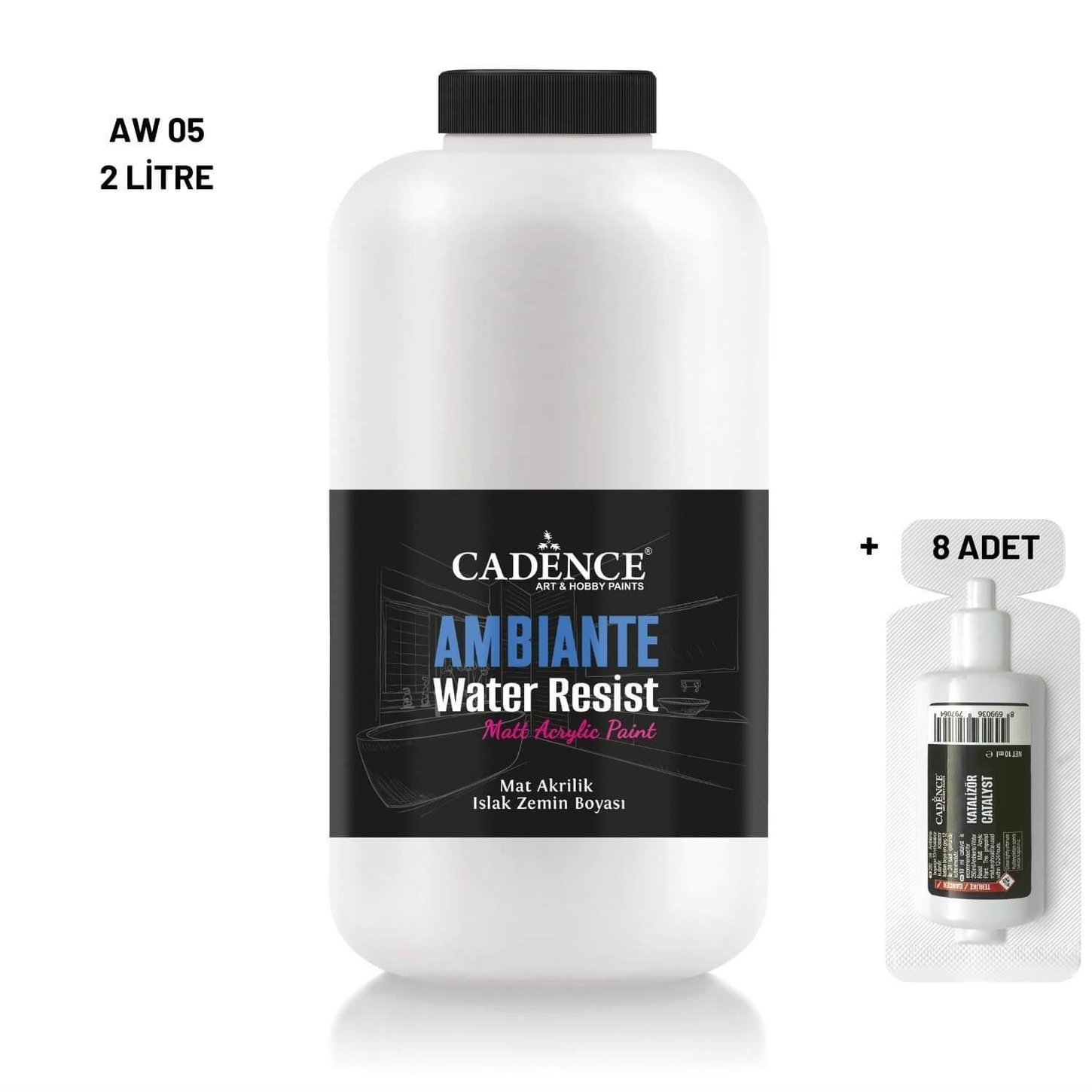 Краска для влажной поверхности Ambiante AW-05 Кот-д'Ивуар 2000мл + катализатор 80гр