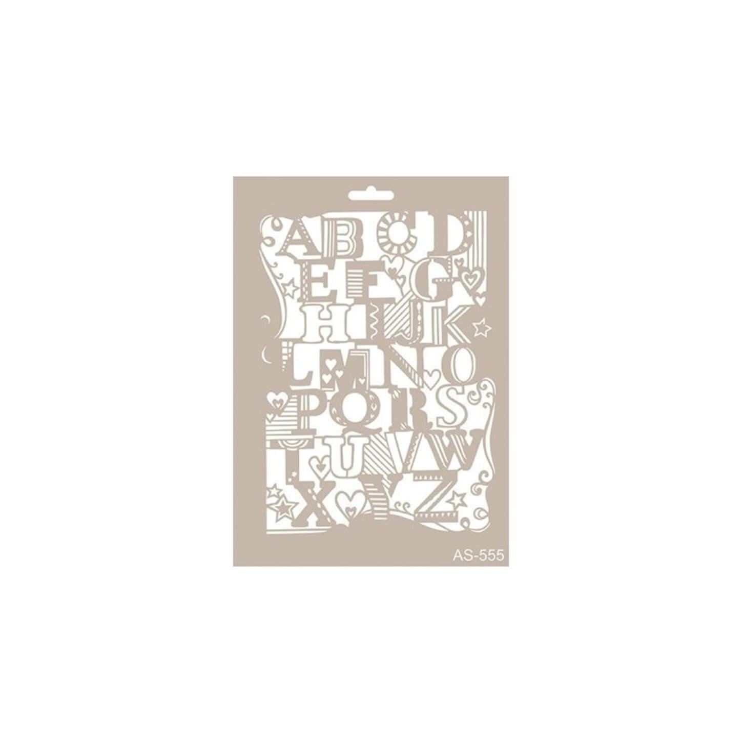 AS555 - Трафарет А4