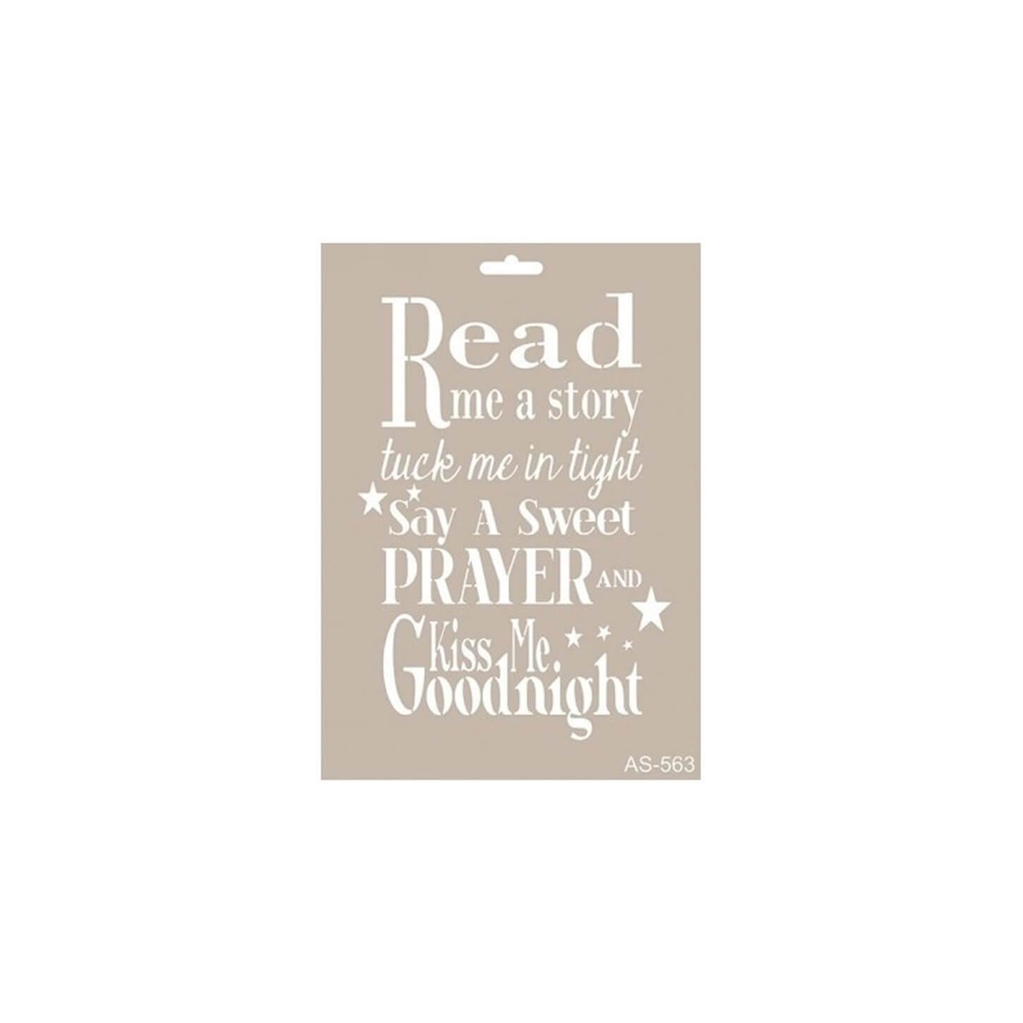 AS563 - استنسل A4