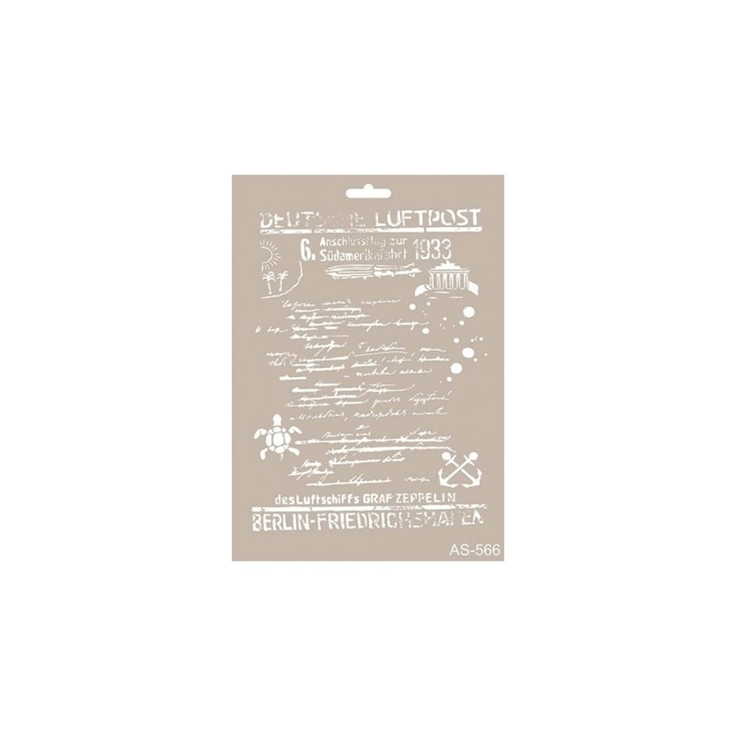 AS566 - استنسل A4