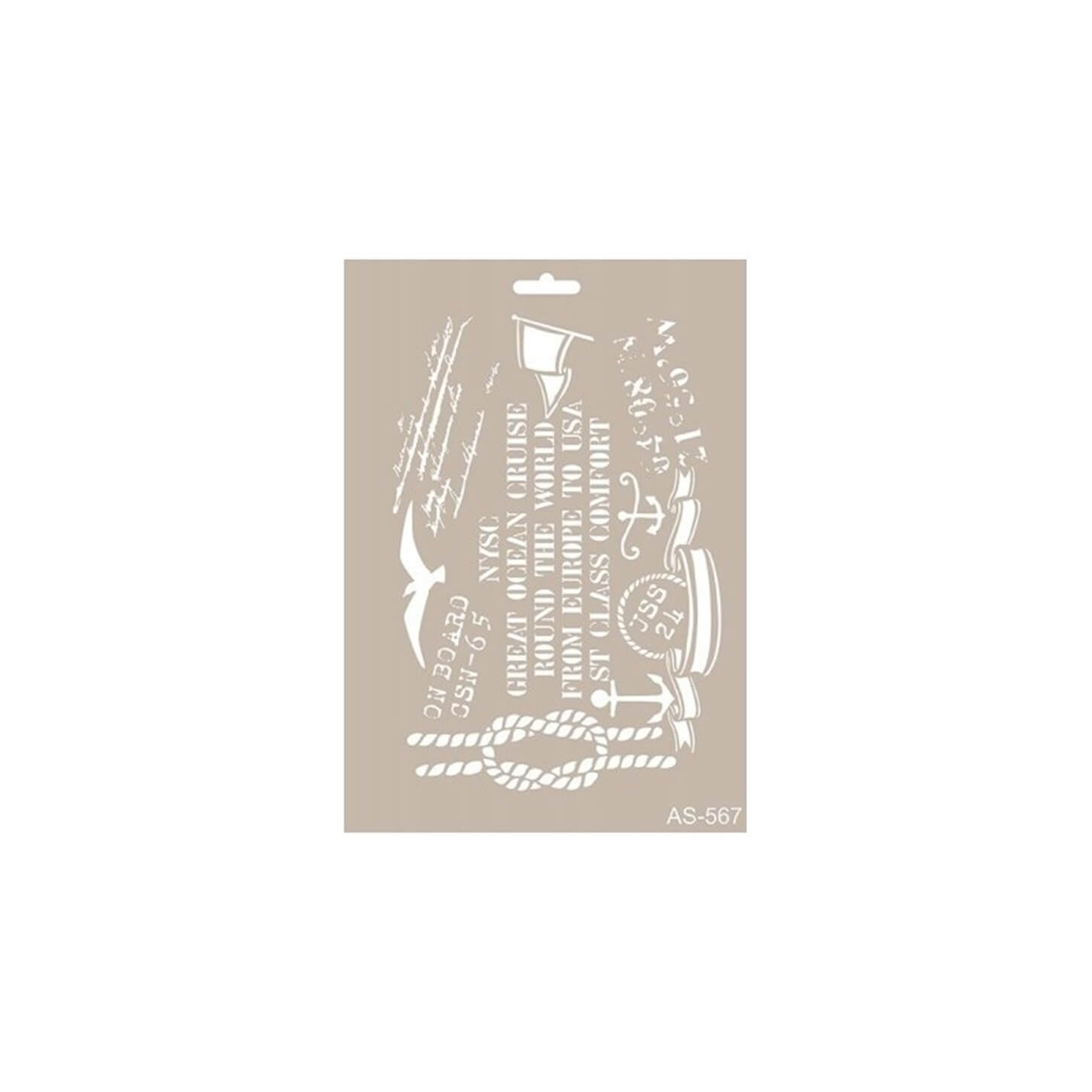 AS567 - استنسل A4