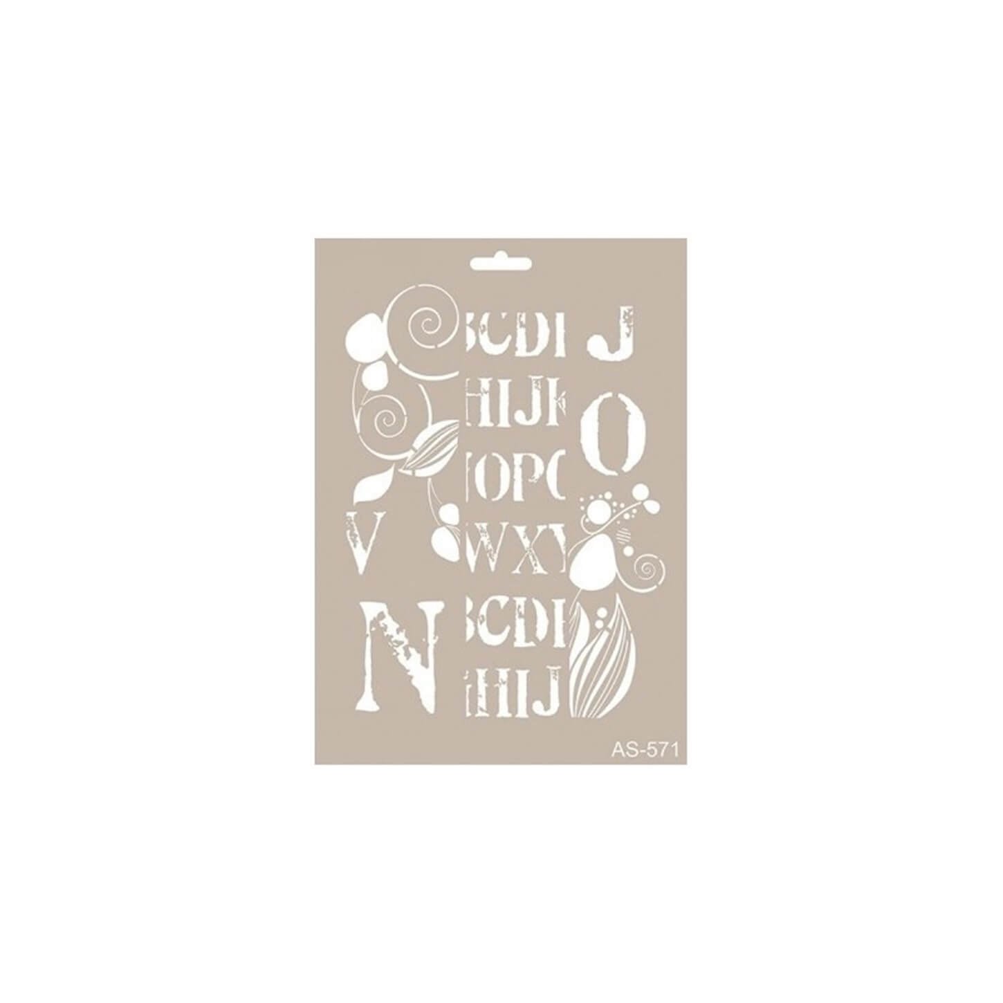 AS571 - استنسل A4